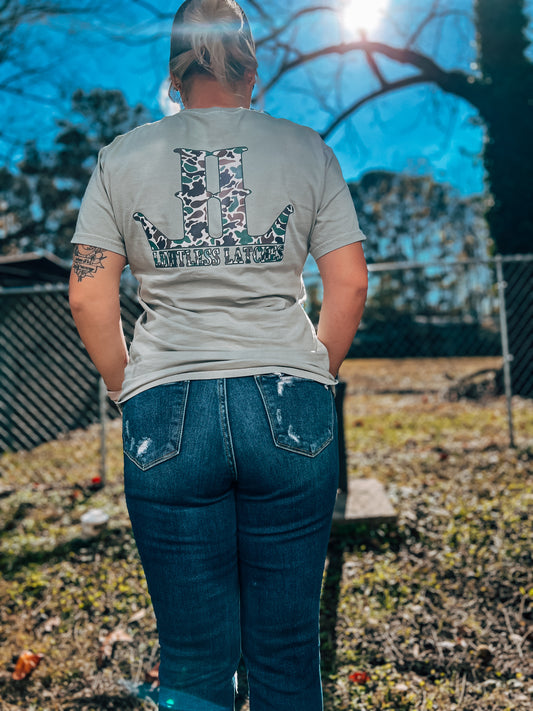 Camo LL Unisex comfort colors tee