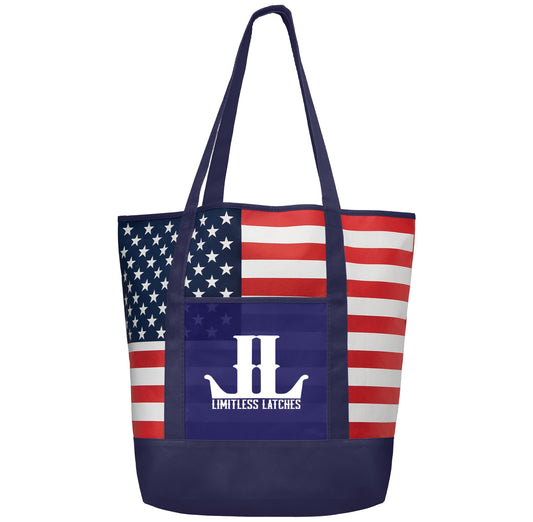 Reusable LL Patriotic Bag